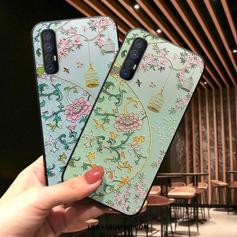Oppo Reno 3 Pro Kuoret Kuori Kustannukset Pehmeä Neste Vihreä Tuuli Tarjous