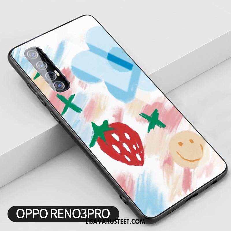 Oppo Reno 3 Pro Kuoret Mansikka Kustannukset Trendi Lasi Murtumaton Verkossa