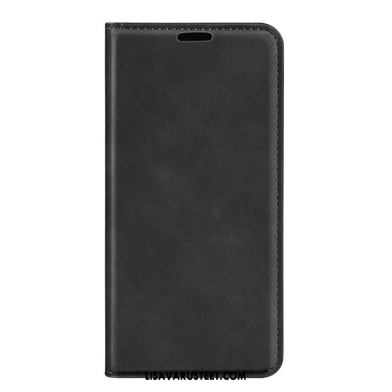 Puhelinkuoret OnePlus 10 Pro 5G Kotelot Flip Silkkipehmeä Nahkaefekti