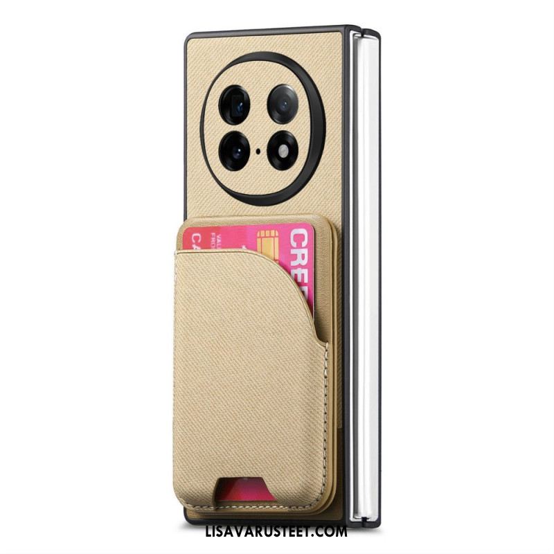 Puhelinkuoret Oppo Find N5 Magneettinen Jalustalla Ja Irrotettavalla Pussilla