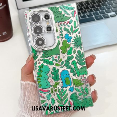 Puhelinkuoret Samsung Galaxy S25 Ultra 5g Hauskoja Dinosauruksia Linssinsuojalla