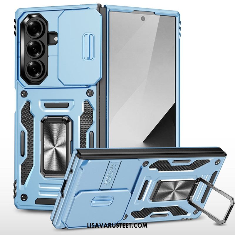 Puhelinkuoret Samsung Galaxy Z Fold 7 Erittäin Kestävä Linssin Tuki Ja Suoja