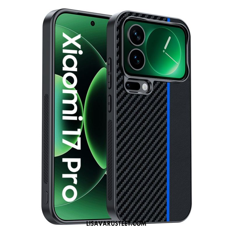 Puhelinkuoret Xiaomi 17 Pro Hiilikuitukuvio