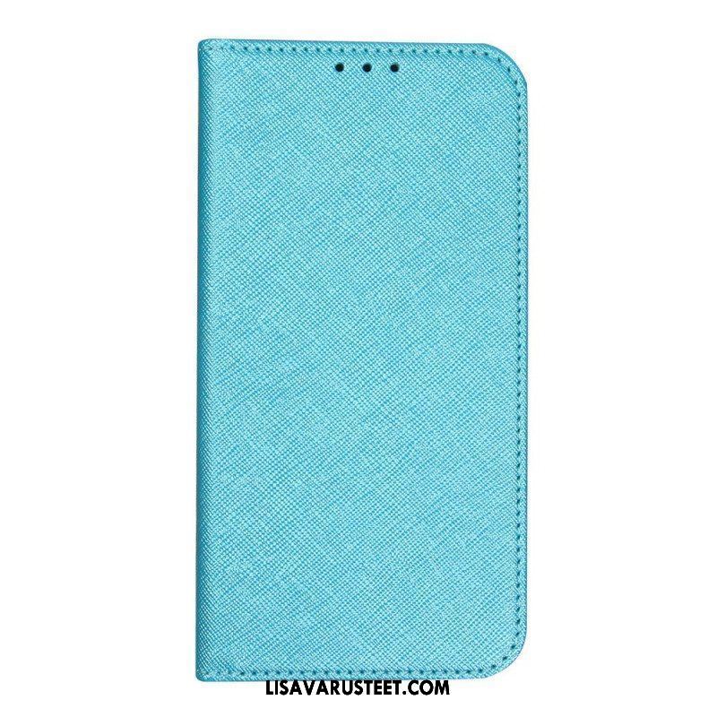 Puhelinkuoret iPhone 14 Kotelot Flip Teksturoitu