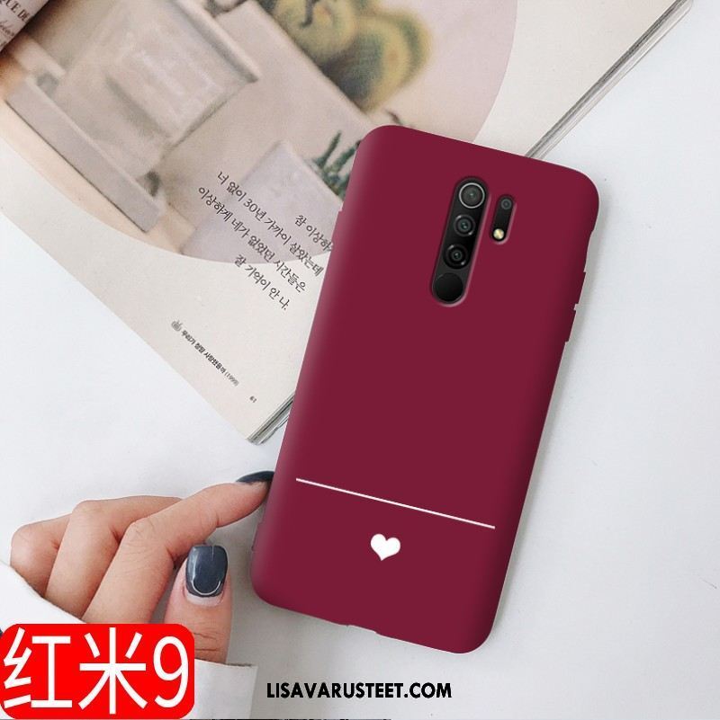 Redmi 9 Kuoret Kuori All Inclusive Murtumaton Pehmeä Neste Pesty Suede Alennus