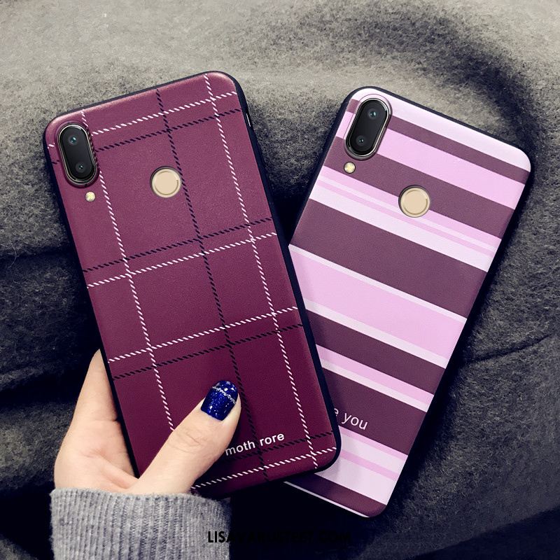 Redmi Note 7 Kuoret Columbia Silikoni Puhelimen Punainen Pesty Suede Osta