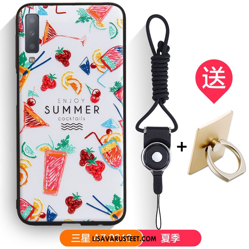 Samsung Galaxy A7 2018 Kuoret Sarjakuva Pehmeä Neste All Inclusive Kuori Kotelo Halpa