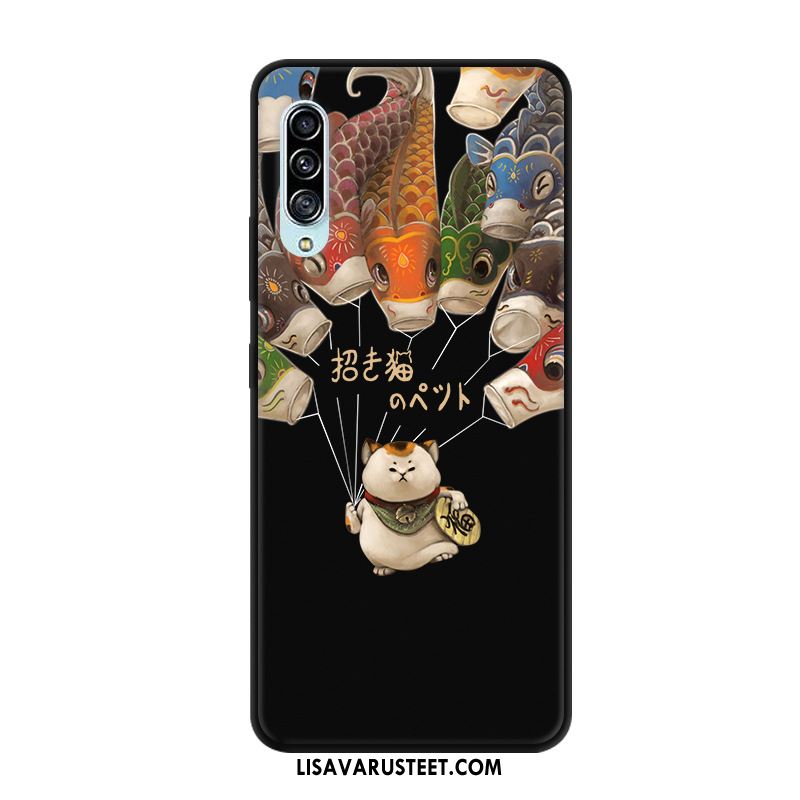 Samsung Galaxy A90 5g Kuoret Musta Puhelimen Muokata Murtumaton Kuori Verkossa