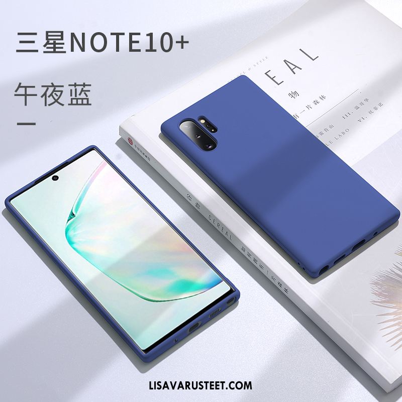 Samsung Galaxy Note 10+ Kuoret Sininen Suojaus Ultra Puhelimen Kotelo Osta