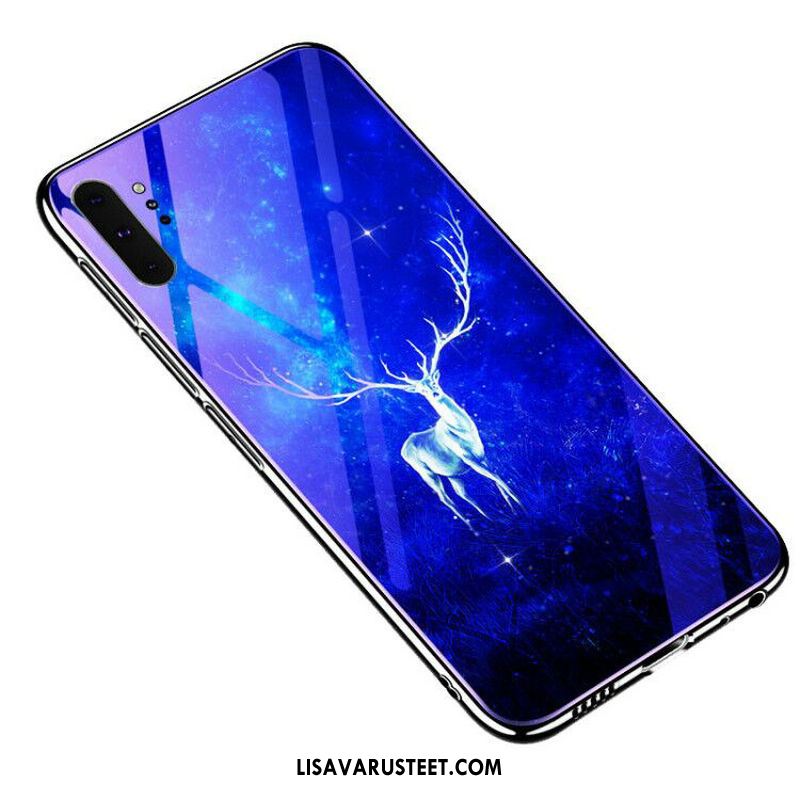 Samsung Galaxy Note 10+ Kuoret Tähti Sininen Lasi Persoonallisuus All Inclusive Kauppa
