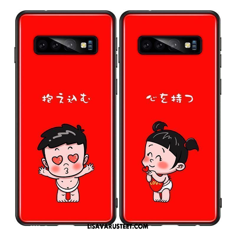 Samsung Galaxy S10 Kuoret Silikoni Tähti Kuori Persoonallisuus Luova Halpa