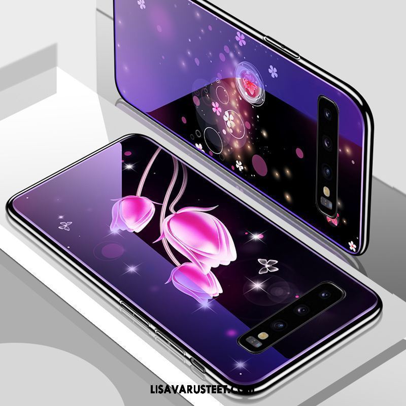 Samsung Galaxy S10 Kuoret Sininen Kova Kuori Tähti Violetti Osta