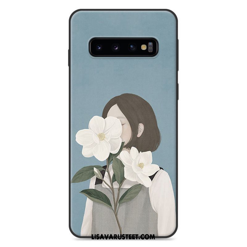 Samsung Galaxy S10+ Kuoret Taide Pieni Tähti All Inclusive Kuori Halpa