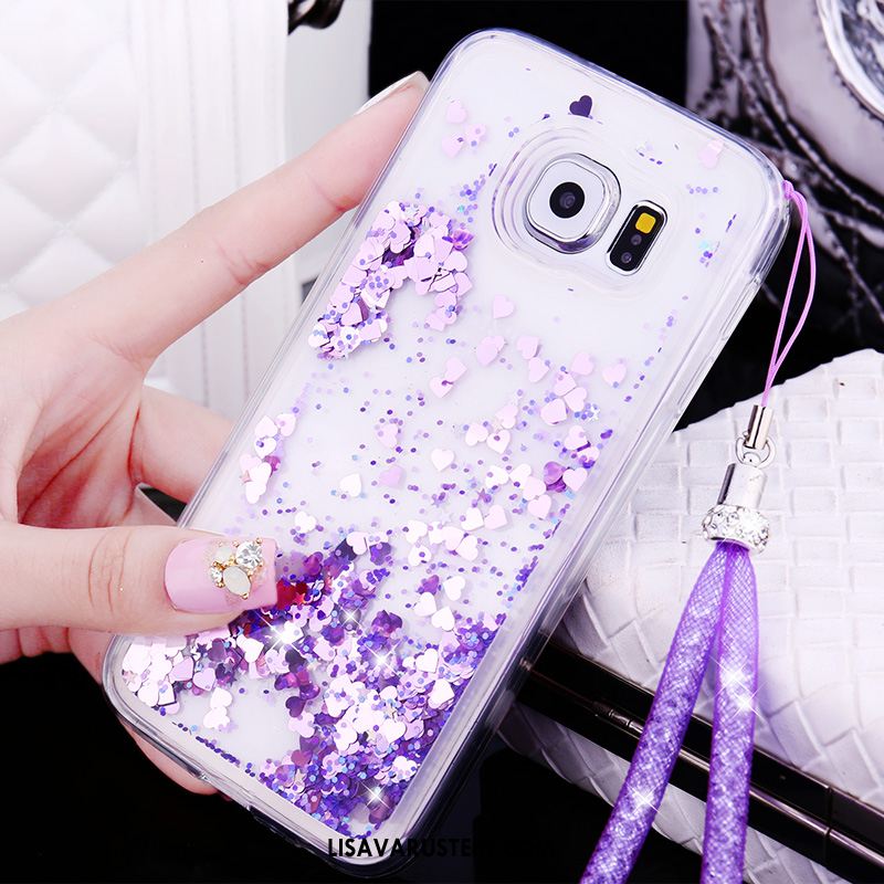 Samsung Galaxy S7 Kuoret Suojaus Juoksuhiekka Kotelo Rhinestone Inlay Ihana Myynti