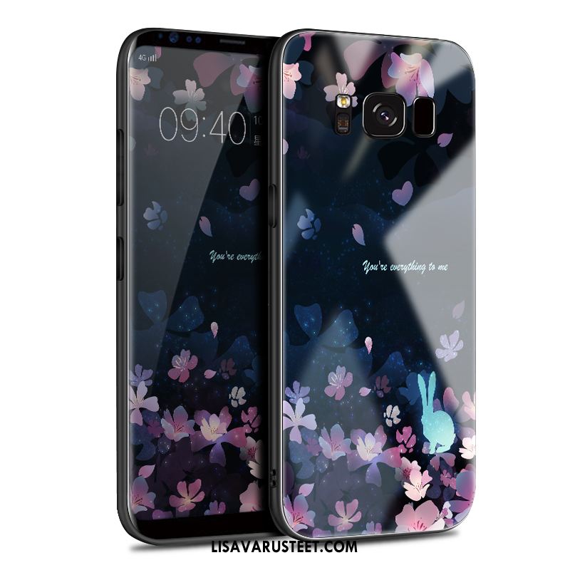 Samsung Galaxy S8 Kuoret Silikoni All Inclusive Persoonallisuus Sininen Kuori Verkossa