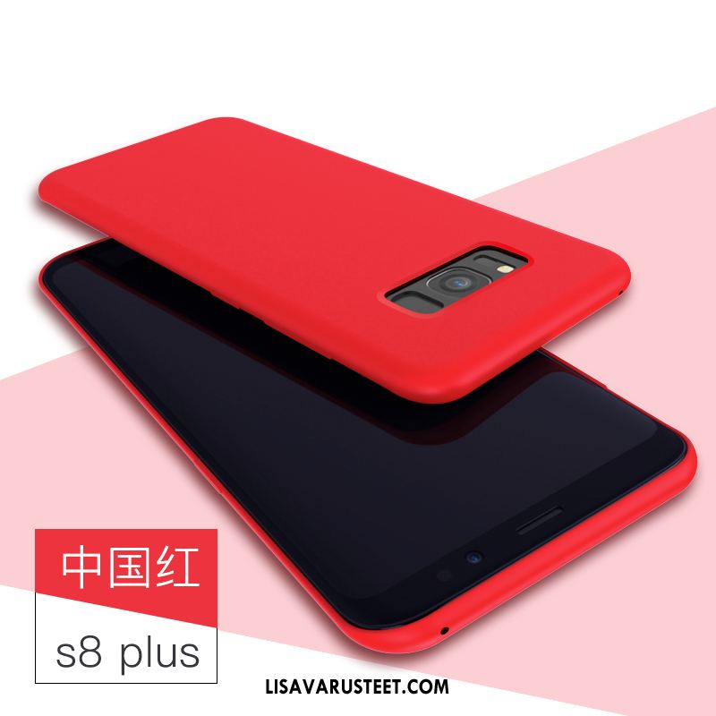 Samsung Galaxy S8+ Kuoret Tähti Kuori Murtumaton Punainen Kotelo Myynti
