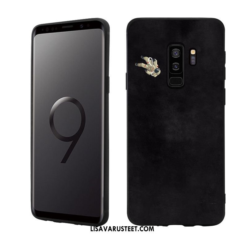 Samsung Galaxy S9+ Kuoret Pehmeä Neste Persoonallisuus Puhelimen Musta Yksinkertainen Kuori Halvat