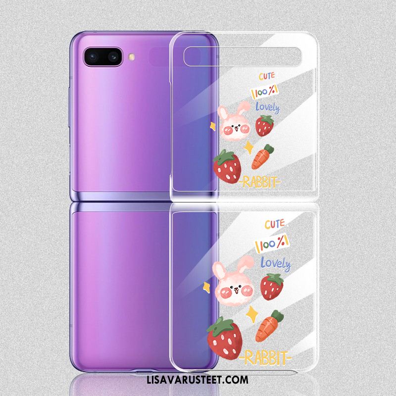 Samsung Z Flip Kuoret Mansikka Tähti Kani Puhelimen Murtumaton Verkossa