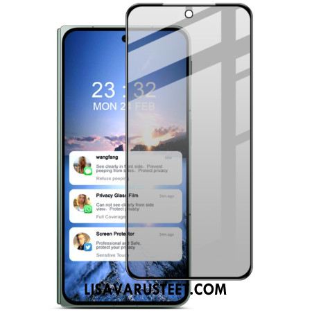 Vakoilunestoinen Karkaistusta Lasista Valmistettu Näytönsuoja Oppo Find N3 / Oneplus Openin Etunäytölle Imak