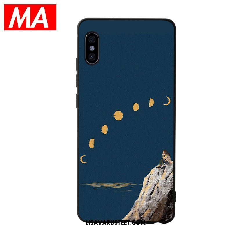 Xiaomi Mi 8 Pro Kuoret Nuoret Kukkakuvio Kaunis Pehmeä Neste Silikoni Verkossa