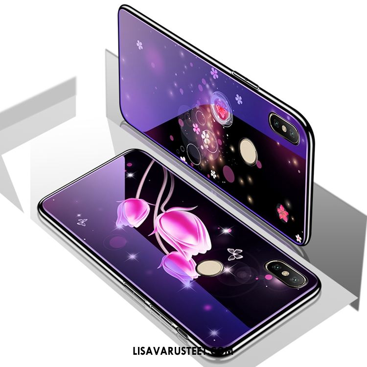 Xiaomi Mi 8 Se Kuoret Näytönsuojus Violetti Puhelimen Trendi Kuori Halpa