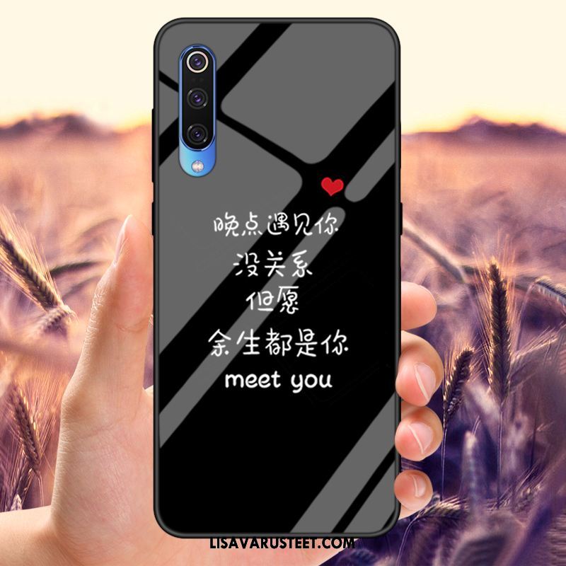 Xiaomi Mi A3 Kuoret Kotelo Net Red Musta Malli Karkaisu Osta