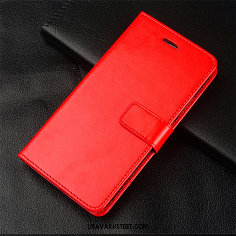 Xiaomi Mi Mix 2s Kuoret Murtumaton Punainen Nahkakotelo Pieni Suojaus Kuori Halvat