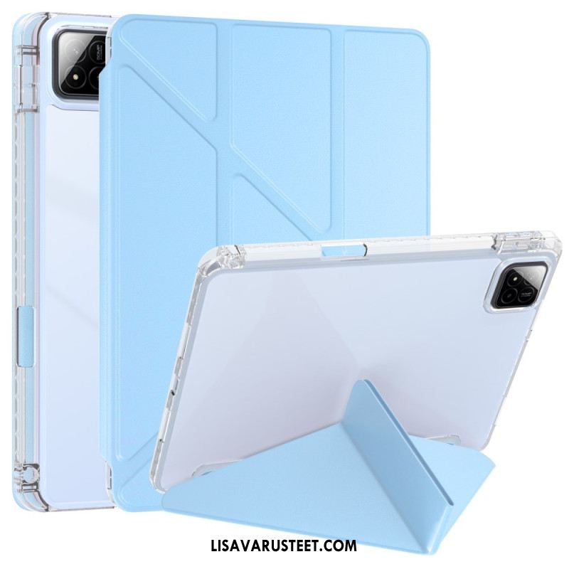 Xiaomi Pad 7 / 7 Pro Keinonahkaa Origami-suojalla