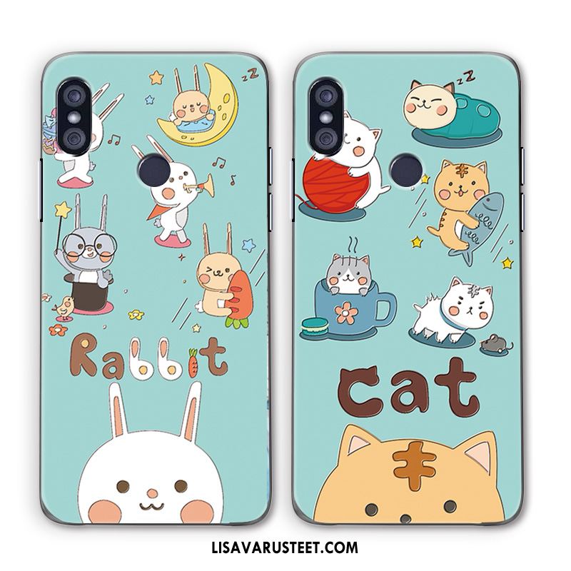 Xiaomi Redmi Note 5 Kuoret All Inclusive Murtumaton Sarjakuva Punainen Pieni Halvat