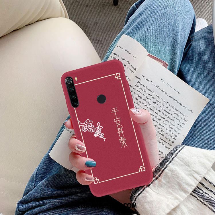 Xiaomi Redmi Note 8t Kuoret Ripustettavat Koristeet Pehmeä Neste Ohut Punainen Murtumaton Myynti