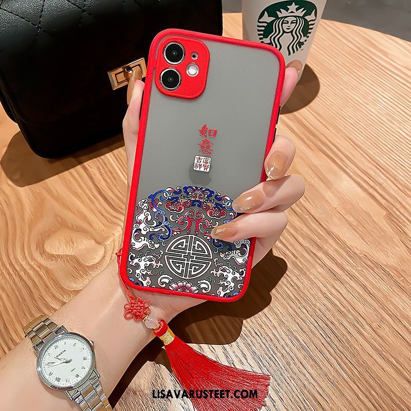 iPhone 12 Mini Kuoret Net Red Fringed Persoonallisuus Pesty Suede Yksinkertainen Osta