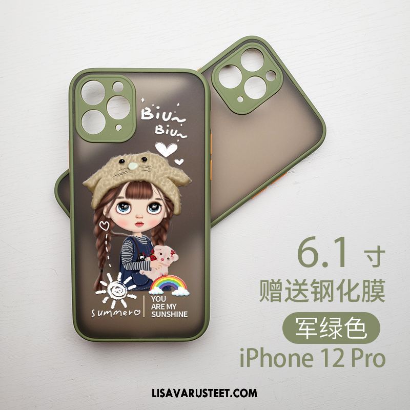 iPhone 12 Pro Kuoret Murtumaton Pieni Kotelo All Inclusive Vihreä Kauppa